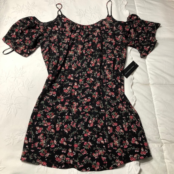NWT French Connection Off Shoulder Floral Dress - Picture 2 of 6